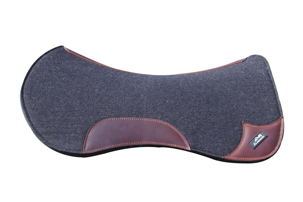AlpenPad 2.0 Butterfly Pad – maximale Widerrist & Schulterfreiheit – Schwarz