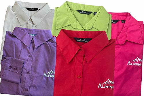 AlpenPad Damen Showhemd – verschiedene Farben