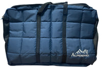 AlpenPad – gepolsterte & bestickte Premium Padtasche & Blankettasche – mit zwei Fächern