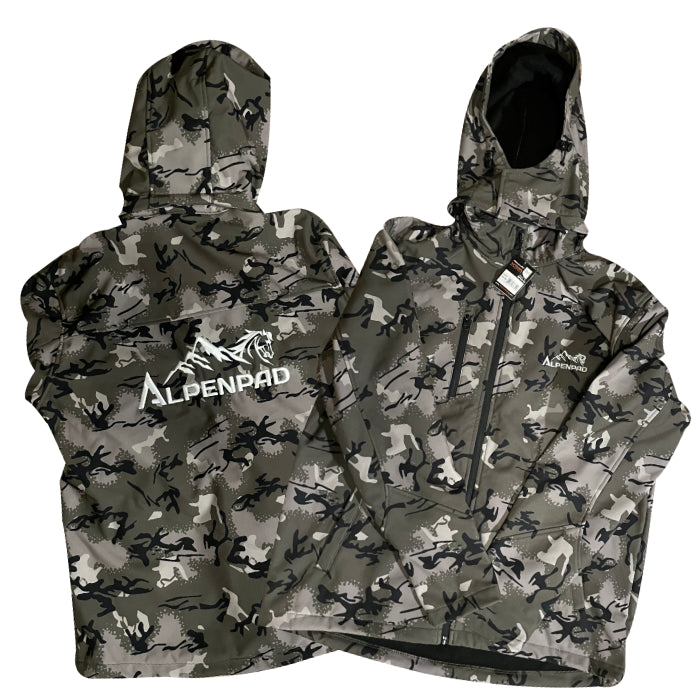 Camo Jacke Softshell Jacke Tarnmuster Camouflage Men Hooded