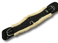 AlpenPad Pro Line Westernsattelgurt – Lammfell