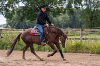 AlpenPad wool felt western pad black