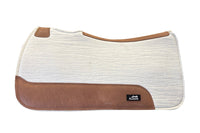 AlpenPad 2.0 – High Quality Westernpad – Cream / helles Leder