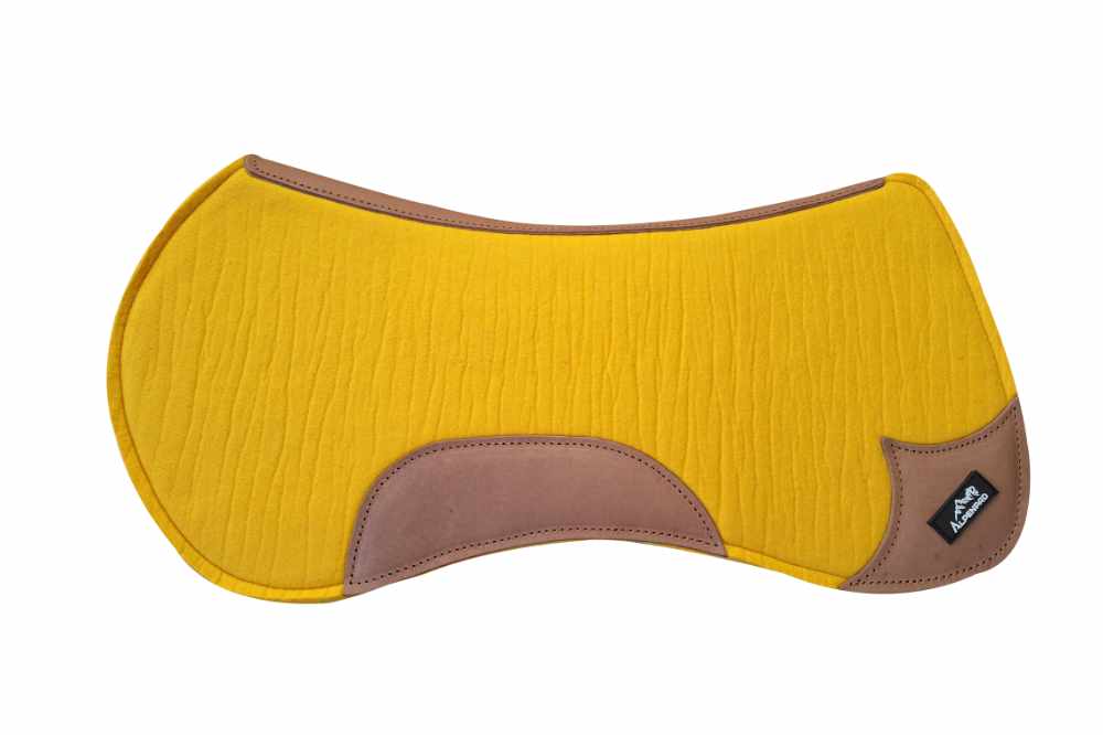 AlpenPad wool felt western pad black
