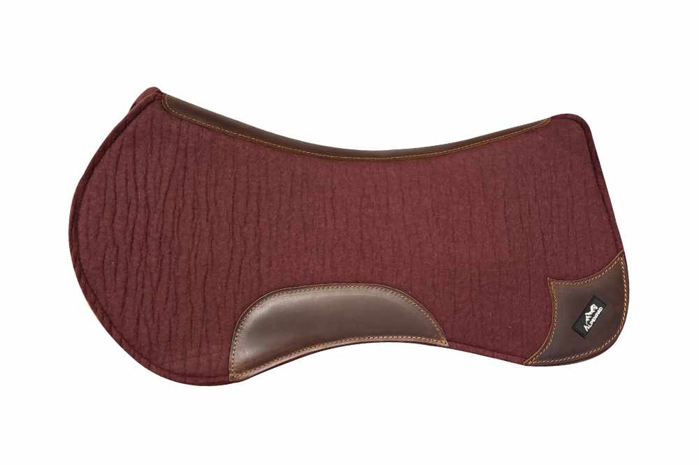 AlpenPad 2.0 Butterfly Pad – maximale Widerrist & Schulterfreiheit – Rost