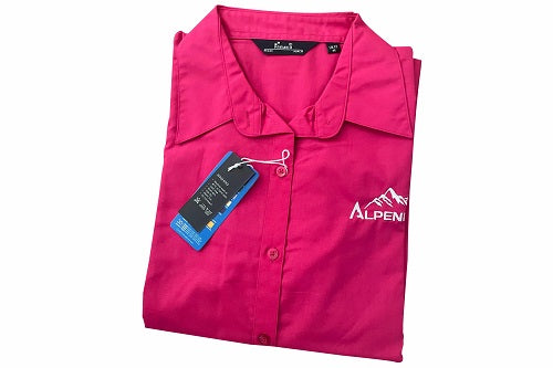 AlpenPad show blouse / women / pink