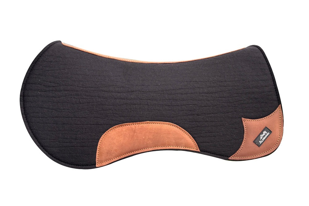 *B-Ware* AlpenPad 2.0 Butterfly Pad – kurze Version 75 cm – Black / helles Leder