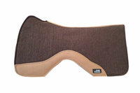 AlpenPad Pro Line – High Quality Performance Westernpad – Black / brown leather