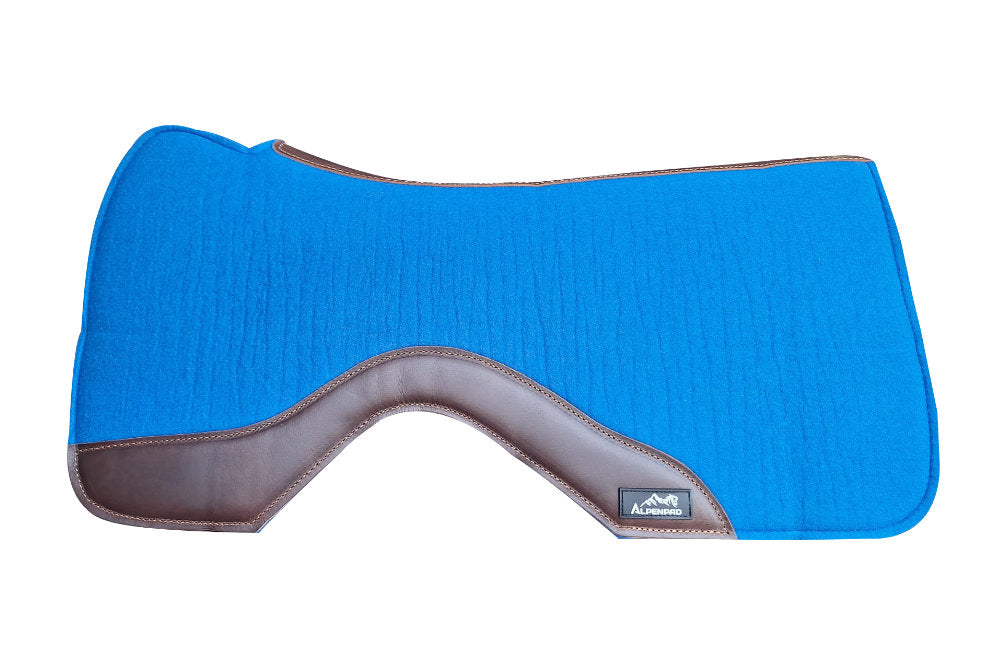 AlpenPad Pro Line – High Quality Performance Westernpad – Black / brown leather