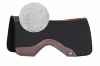 AlpenPad Pro Line – High Quality Performance Westernpad – Black / brown leather