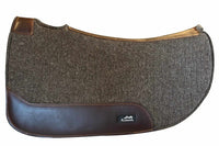 AlpenPad wool felt western pad black