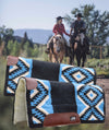 AlpenPad Liberty Line – gewebtes Westernpad Fleece – Design 8 - Horse_Art_Bodensee